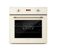 Four encastrable rétro Klarstein Elizabeth - 6 fonctions - 70L - 2200W - crème