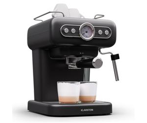 Klarstein Espressionata Evo 950W 19bar Machine Expresso Noir