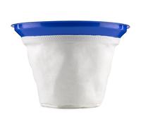Klarstein filtre accessoire pour aspirateurs sec et humide (en tissu Ø35cm, sachet résistant pour aspirateurs air et eau, fixer au réservoir à poussières) - blue