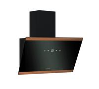 Klarstein FlashLine 60cm 578m³/h Hotte Décorative Noir/Cuivre APP