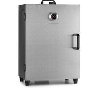 Klarstein Flintstone Steel Fumoir Smoker pour poissons & viandes - grille de fumage & thermostat 300°C - 1600W - inox G