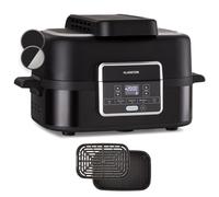 Klarstein Friteuse Sans Huile avec Fonction Vapeur, Friteuse Air Chaud Air Fryer XL 1500W, Mini Friteuse Electrique Sans Huile, Airfryer 5L, Minuterie, Température Réglable, 5 Programmes de Cuisson