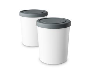 Klarstein FrostFusion Evo 2 1L Pot pour Glace Blanc