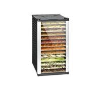 Klarstein Fruit Jerky 14 - déshydrateur, robot déshydrateur, déshydrateur à viande et fruits, 14 niveaux, conception à tiroirs, 1000 watts, recyclage d'air, séchage 1,8 m², silencieux, noir