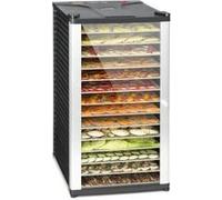 Klarstein Fruit Jerky 14 Déshydrateur alimentaire 14 étages 1000W - acier noir Noir G