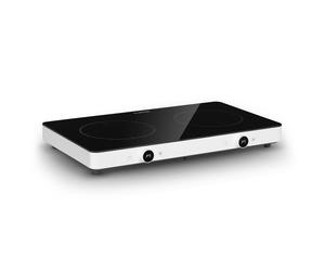 Klarstein Futurechef 3000W Plaque Induction Portable 2 Feux Noir