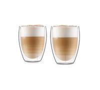 Jesolo verres thermos à double paroi en verre borosilicaté fait main 350 ml