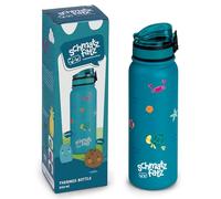 Klarstein Gourde Isotherme Enfant 550 ml - Bouteille d'Eau Sport Sans BPA et Anti Fuite pour Boissons Froides et Chaudes - Petite Gourde Fille Garçon en Acier Inoxydable