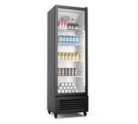 Klarstein GrandCooler 200cm 306L Frigo à Boisson Professionnel Noir B