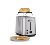 Klarstein Grille-pain VeroSteel 800W 2 tranches inox