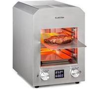 Klarstein Hannibal Barbecue intérieur haute température 2200 W- jusqu’á 850 ° C - inox argent