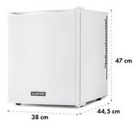 Klarstein Happy Hour 25 Mini bar 25 L 5-15°C CEE G silencieux 0 dB éclairage LED blanc Blanc G