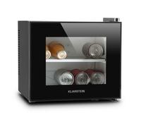 Klarstein Happy Hour 30cm 9,8L Frigo à Boisson avec Porte Vitrée Noir