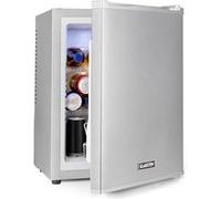 Klarstein Happy Hour 32 Mini bar 32 L 5-15°C CEE G silencieux 0 dB éclairage LED argent argent G