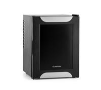 Klarstein Mini-réfrigérateur vitrine Happy Hour 33 L 54,5 cm silencieux Noir G