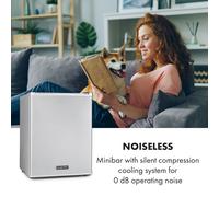 Klarstein Happy Hour Minibar 40L 5-15°C 23 dB Lumière LED G