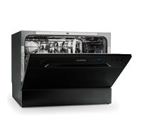 Klarstein Mini lave-vaisselle encastrable 6 couverts, silencieux, 6 programmes, portable