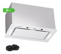 Klarstein Hektor 52cm 446m³/h Hotte Encastrable Blanc APP