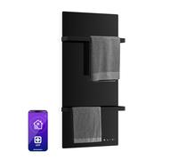 Klarstein HotSpot Crystal Smart 800W Panneau Rayonnant Infrarouge Noir