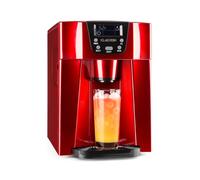 Klarstein Machine à glaçons Ice Volcano 2G – 2 tailles de glaçons – 12 kg/24 h – rouge