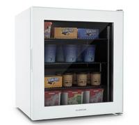 Klarstein IceAge 88 Mini Congélateur 88 L Température 0 à -18 °C Éclairage intérieur LED 3 étagères Efficacité énergétique E Compact & économique Petit congélateur Blanc