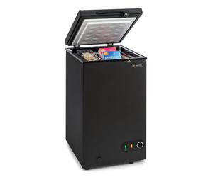 Klarstein Iceblokk 78L 85cm Congélateur Coffre Noir E