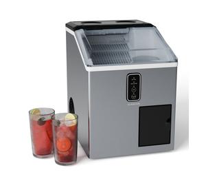 Klarstein IceFestival 15kg/24h 1,8L Machine à Glaçons Argent