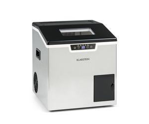 Klarstein IceFestival 20kg/24h 1,8L Machine à Glaçons Argent/Noir