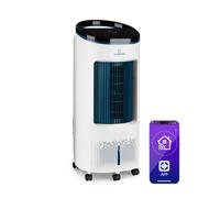 Klarstein IceWind Plus Smart 7 L 330 m3/h Rafraîchisseur d'air Blanc/Noir