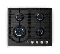 Ignito gaz cuisinière 8 kW, supports en fonte, minuterie, réglage de la température