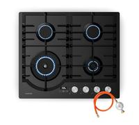 Ignito gaz cuisinière 8 kW, supports en fonte, minuterie, réglage de la température