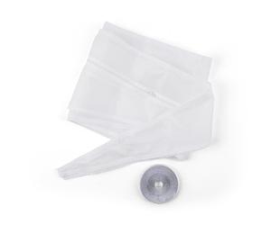 Klarstein Kit joint de fenêtre 3,9 m fermeture à glissière bande auto agrippante