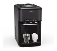 Klarstein Machine à glaçons Aqueous - 3L, 20kg/jour, autonettoyante, glaçons boules - Noir