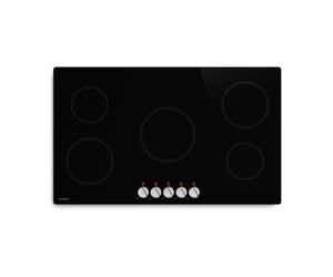 Klarstein Kochheld 90cm Plaque à Induction 5 Feux Noir