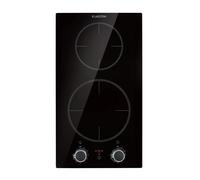 Klarstein Kochheld Plaque de cuisson à induction 2 zones 2900W verre noir