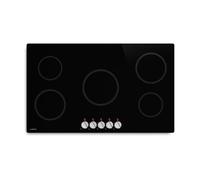 Klarstein Kochheld 90cm Plaque à Induction 5 Feux Noir