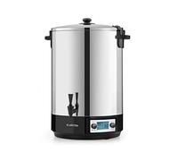 Klarstein KonfiStar 40 Distributeur de boissons chaudes numérique 40 l, 2500 W, 30-100 °C, minuteur, fonction maintien au chaud, couvercle avec fermeture, acier inoxydable poli