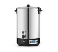 Klarstein KonfiStar 50 Digital - Stérilisateur automatique, Distributeur de boissons chaudes, 50 Litres, 2500 Watt, 30-100 °C, Minuterie, fonction réchauffage, acier inoxydable poli
