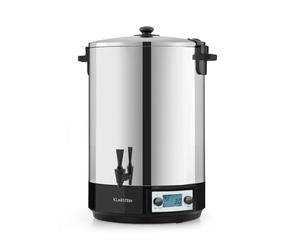 Klarstein KonfiStar Acier Inoxydable Brossé 40L Stérilisateur Electrique Argent