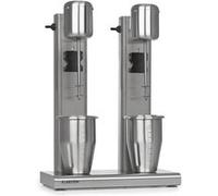 Klarstein Kraftpaket Pro - Mixeur à milkshakes et à shakes protéinés - 160W - Inox argent Argent G