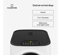 Klarstein Kraftwerk Smart 12K Climatiseur 3-en-1 12000 BTU Contrôle par application Télécommande A
