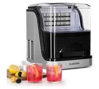 Klarstein Kristall Machine à glaçons 15kg/24h - 2 tailles de cubes au choix pour fabrication facile de cocktails maison - Réservoir 2,5l