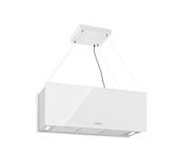 Klarstein Kronleuchter 90cm 521m³/h Hotte d'Îlot Blanc A