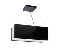 Klarstein Kronleuchter 90cm 577m³/h Hotte d'Îlot Noir A