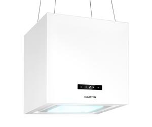 Klarstein Kronleuchter Smart 40cm 596m³/h Hotte d'Îlot Blanc A