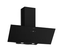 Klarstein Laurel 90cm 417m³/h Hotte Décorative Noir APPP