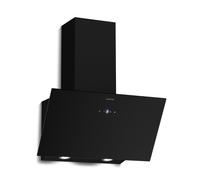 Laurel hotte inclinée | mode évacuation et recyclage | verre de sécurité | 417 m³/h | 60 cm A+++