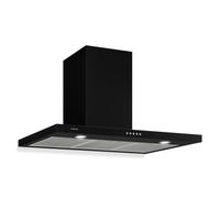 Klarstein Limelight 90cm 640m³/h Hotte Murale Noir AP