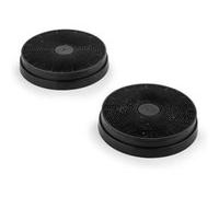 Klarstein Lot de 2 filtres à charbon actif (pour hotte aspirante Ø17.5 cm et une excellente performance de filtrage longue durée)