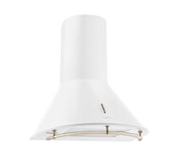 Klarstein Lumio 60cm 352m³/h Hotte Murale Vintage Blanc B